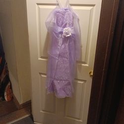 Little Girls Lavender Dress