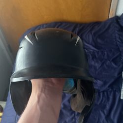 EASTON HELMET WITH FACE PROTECTOR