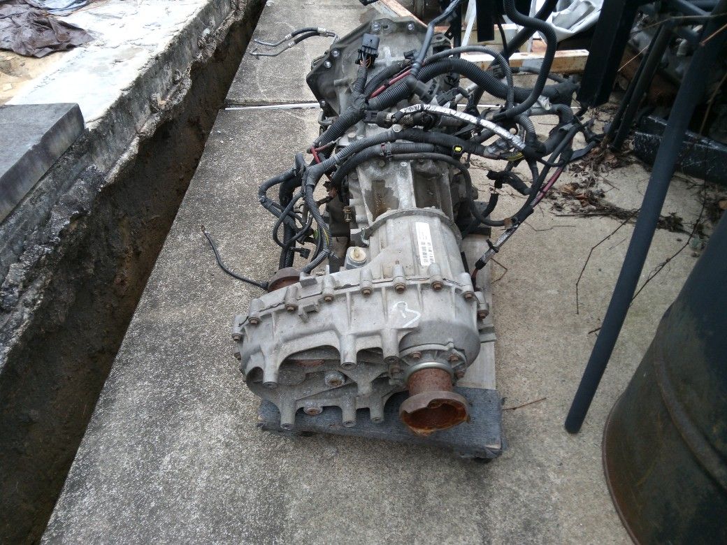 2010 Jeep Wrangler Rubicon Automatic Transmission With Transfer Case