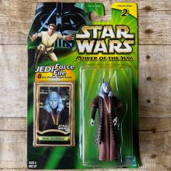 Star Wars Power of the Jedi Mas Amedda Action Figure with Jedi Force File, Hasb