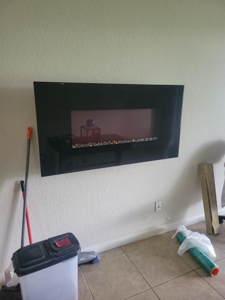 Electric Firer Place And Heater