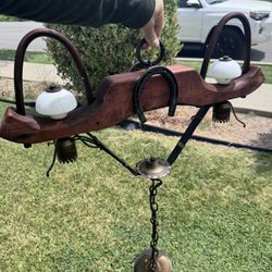 Antique Country Style Shoe Horse Chandelier 