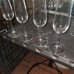 Set Of 4 Glass Cups 