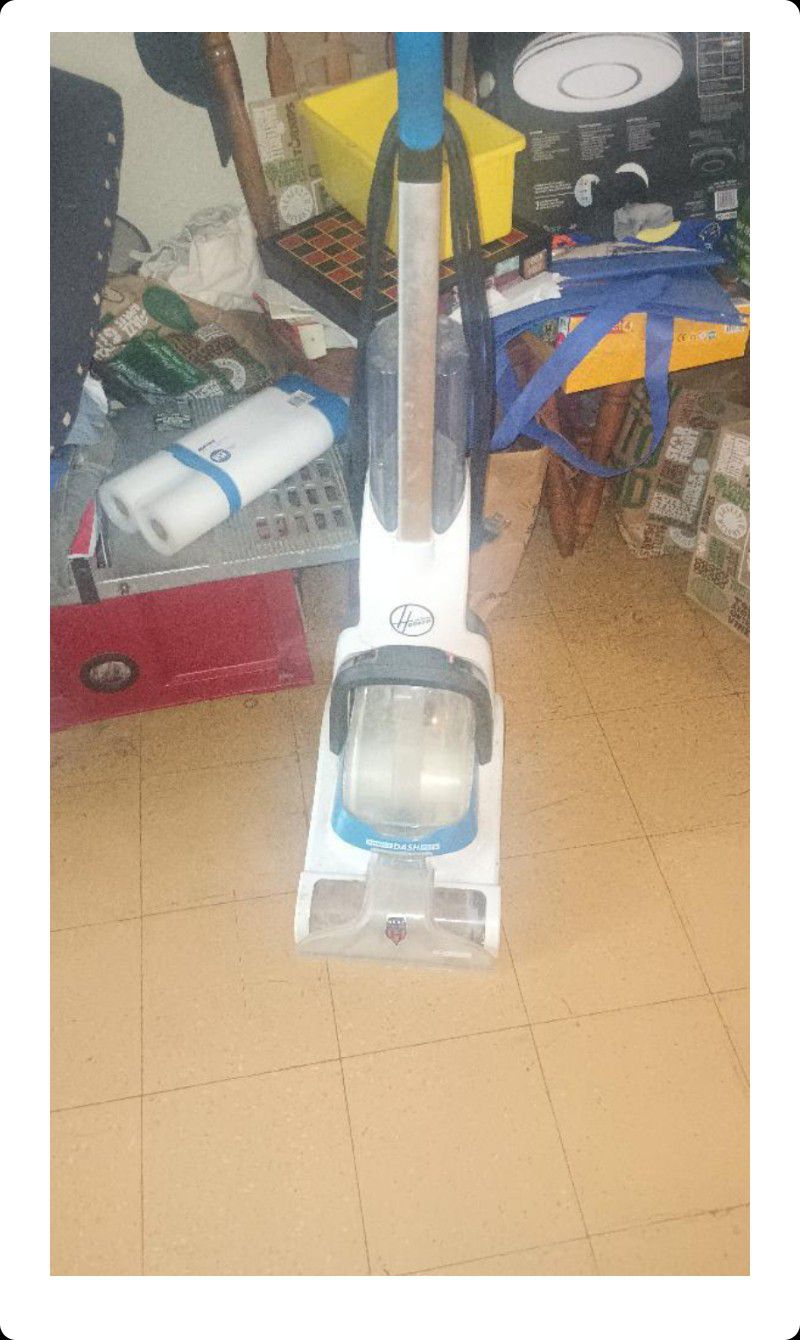 Blue Red And  White  Brand Hoover Shampooer 
