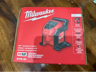 Milwakee M12 Compact Inflator 2475-20