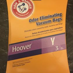 Replacement Part For Hoover Type Y Arm & Hammer Paper Bags, 6/Pk