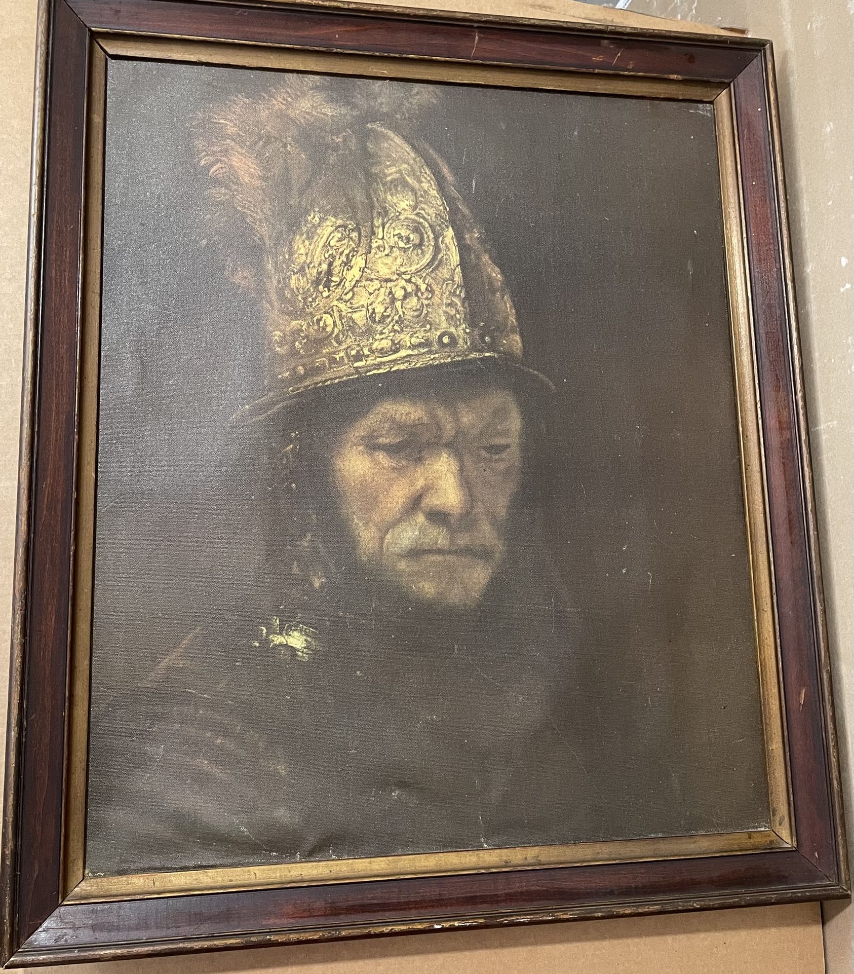 Man With The Golden Helmet (Rembrandt Reproduction)
