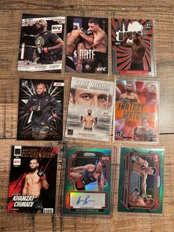 Trading cards UFC