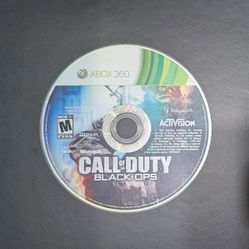 Call Of Duty Black Ops Xbox 360