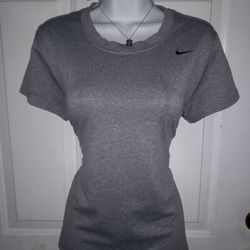 Nike Medium Grey Dri Fit Top 