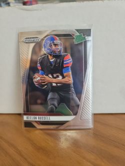 Keelon Russell Panini Prizm Rated Prospect Card ALABAMA ROOKIE QUARTERBACK