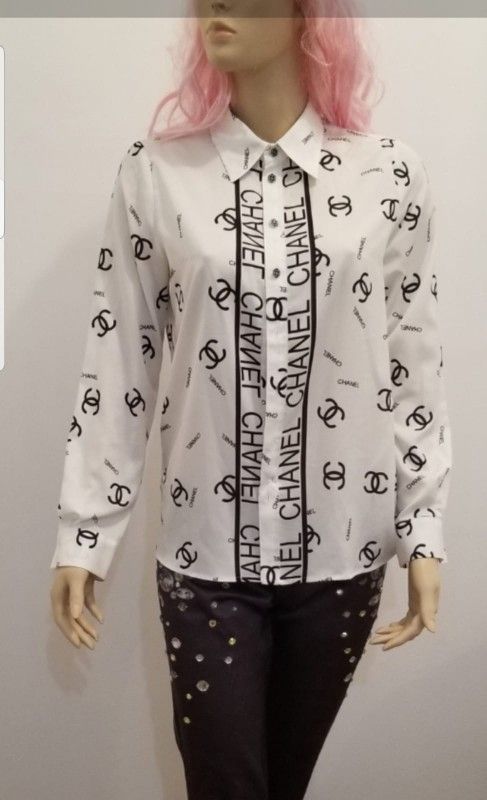 Fashion Sirt Button Down CC Size M