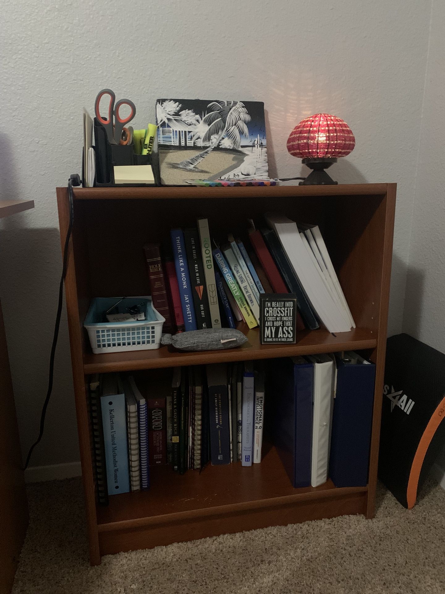 Two Small Space Bookshelves