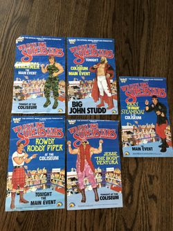 1985 WWF WWE LJN posters.