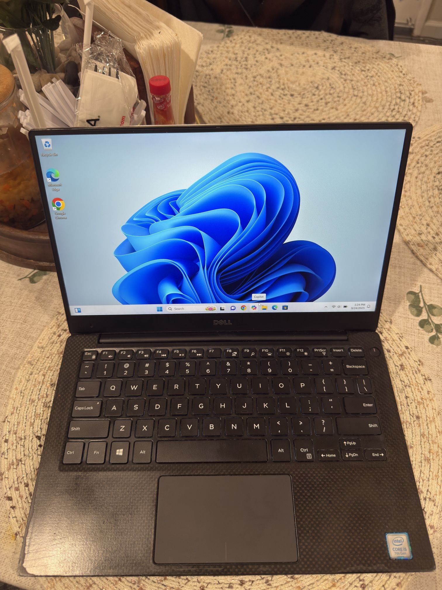 Dell Xps 13 9360 In Excellent Condition I5 7th Generation 2.70GHZ 8gb Of Ram 256 SSD Drive Running Windows 11 