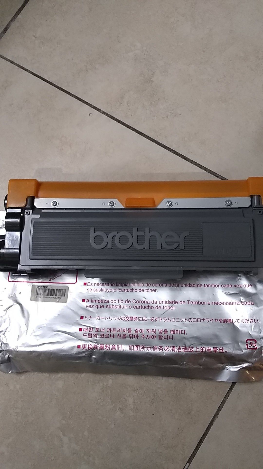 BROTHER TN-630 black toner cartridge