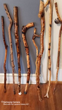 Home Made Walkikng Stick And Walking Staffs