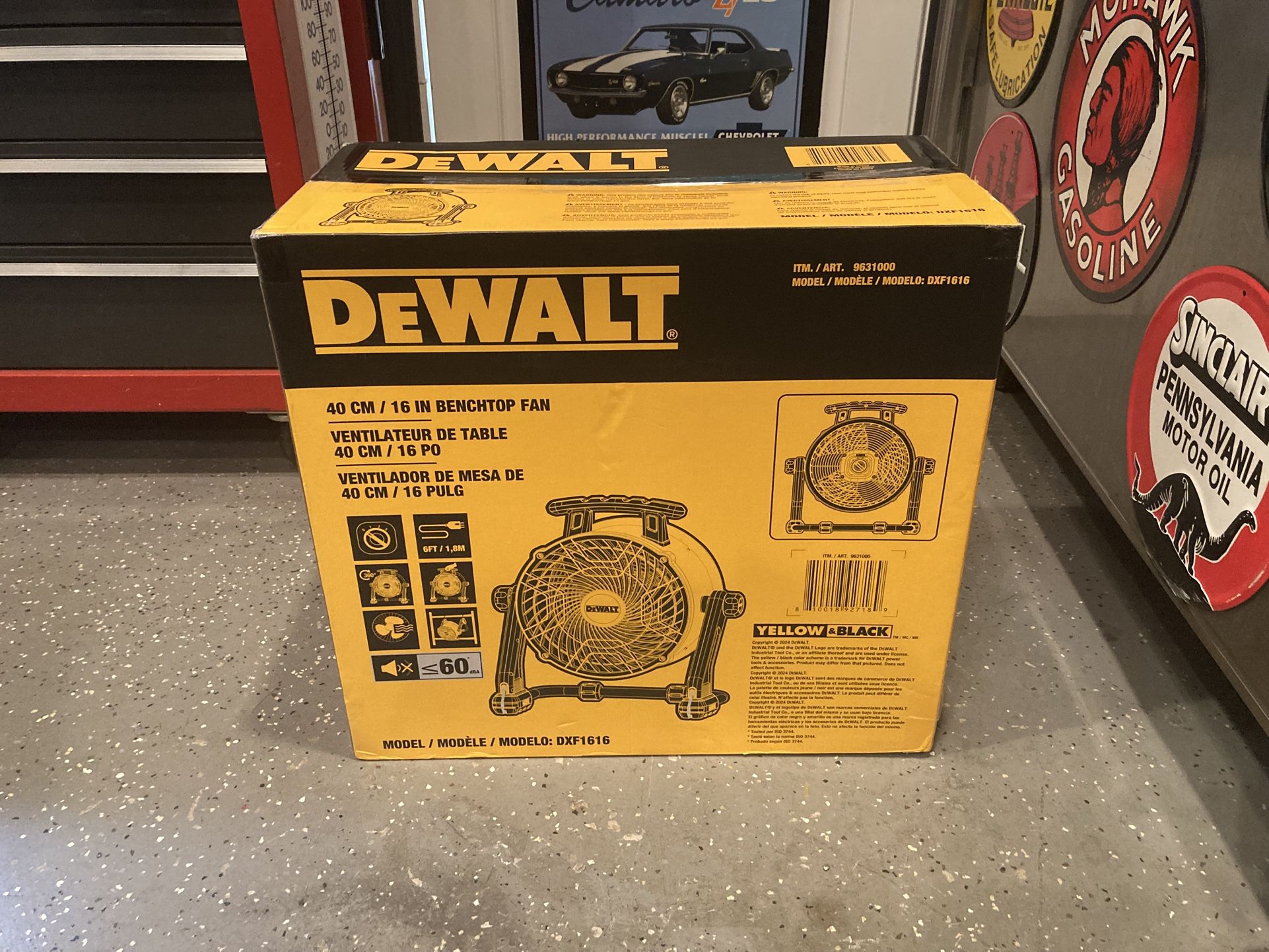 DeWalt Fan New