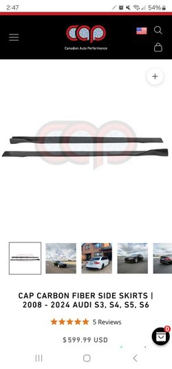 Carbon Fiber Side Skirts