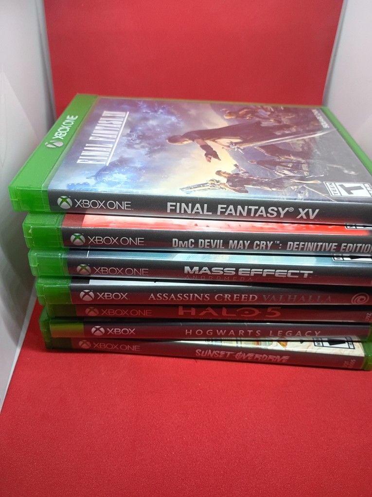 Xbox One Lot Of 7 Games All Working