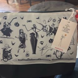Harvey’s nightmare before Christmas canvas pouch