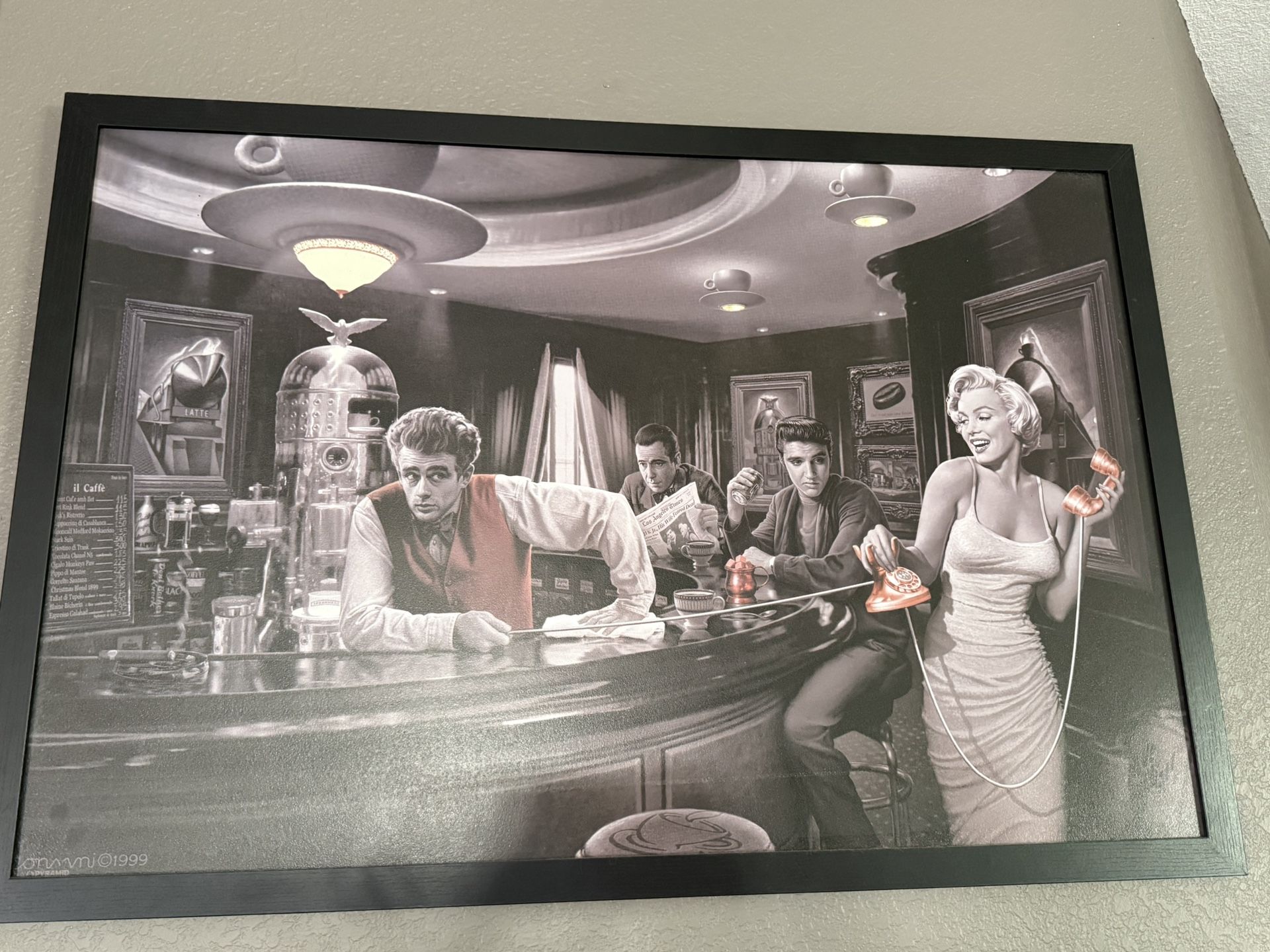 Framed Art Hollywood Legends 1