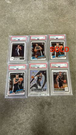 Victor Wembanyamas Rookie Cards PSA 9s and 10