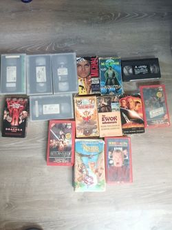VHS TAPES, old classic!