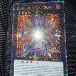 Quarter Century Secret Rare Salamangreat Blaze Dragon