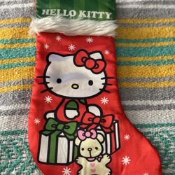 Hello Kitty Christmas stocking