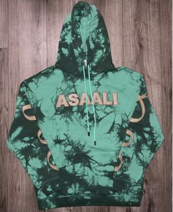 Green Assali Hoodie Size S - Read Description