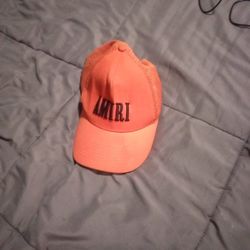 Amiri Hat Orange 400 Dollar Hat