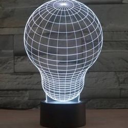 3D Night light Illusion RGB