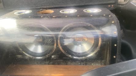 JBL Dual Subwoofer Ported Speaker Box