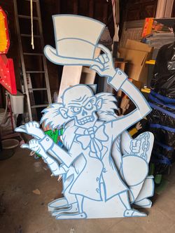 Custom made hitchhiking ghosts