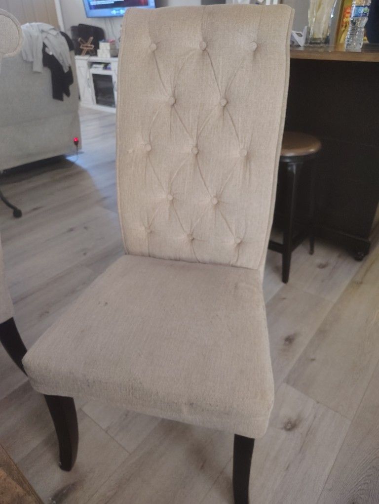 4 Beige Table Dinner Chairs lake Mead And MLK area