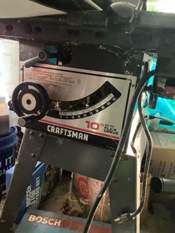 Craftsman table saw