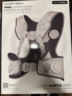 Like-New HD Haptic Vest – Used Once – $300  HD Haptic Vest – Like New Condition