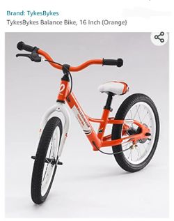 Tykesbykes 16 balance bike hotsell