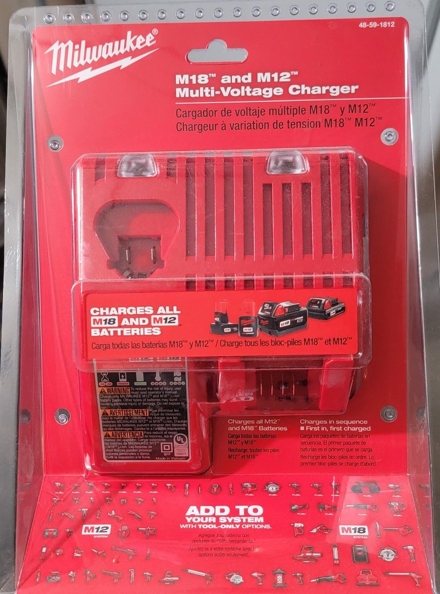 Milwaukee M12/M18 Charger