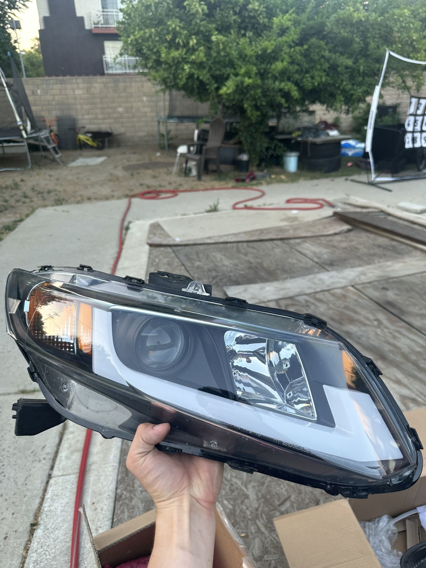 9th gen civic aftermarket headlights