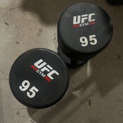 UFC Brand Dumbbells 95lb Pair 