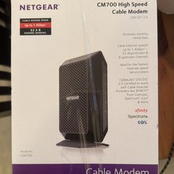 Netgear CM700 High Speed Cable Modem