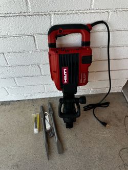 New hilti 45lb  jack hammer. (NO CASE) what you see is what you get. Try before you buy. Pick up only.