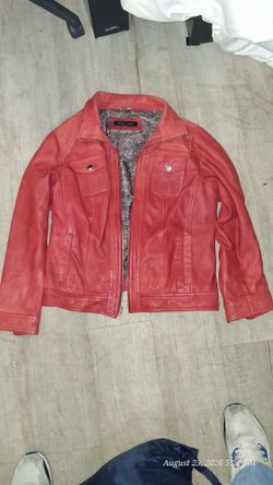 Women's leather jacket