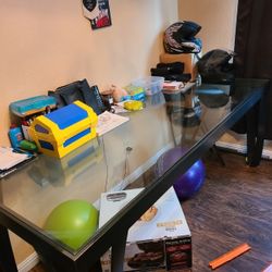 $50 Steel Frame Dining Table - MAKE OFFER