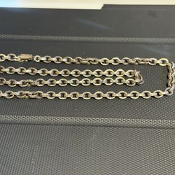 Chrome Hearts Paper chain 20” Legitimate