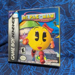 Ms Pac-Man Maze Madness GBA Cib