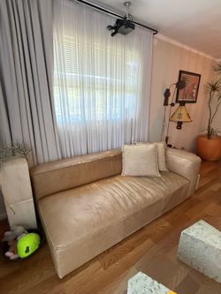 Best offer leather couch