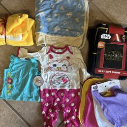 Baby Clothes And Blankets 